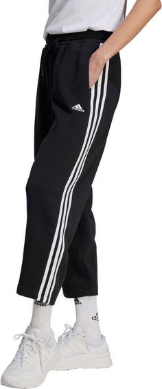 Rückansicht von adidas 3S Anti Fit Hose Damen black-white