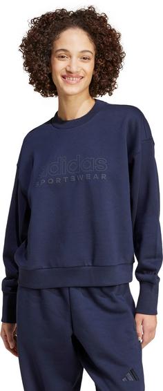 Rückansicht von adidas All Szn Sweatshirt Damen legend ink