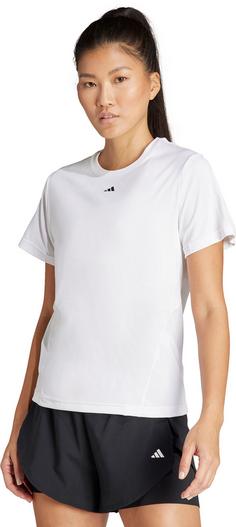 Rückansicht von adidas D4T Funktionsshirt Damen white