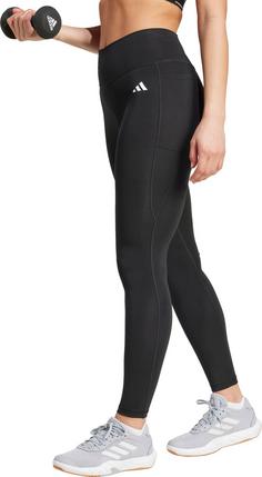 Rückansicht von adidas Essentials Tights Damen black