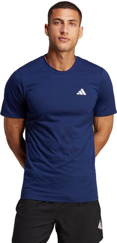 Rückansicht von adidas Training Essentials Funktionsshirt Herren dark blue