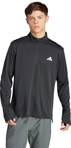 Rückansicht von adidas Training Essentials Funktionsshirt Herren black