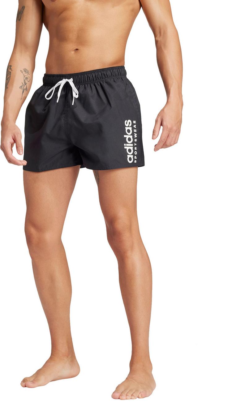 adidas adidas Essential Badehose Herren - black-white - 0 | SportScheck