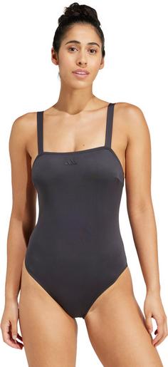 Rückansicht von adidas ICONISEA Badeanzug Damen black