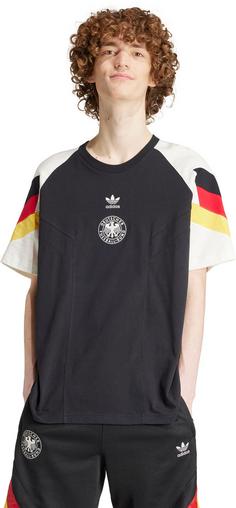 Rückansicht von adidas DFB EM24 Fanshirt Herren black