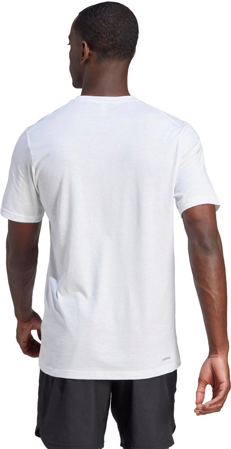 adidas adidas Training Essentials Funktionsshirt Herren - white - 1 | SportScheck