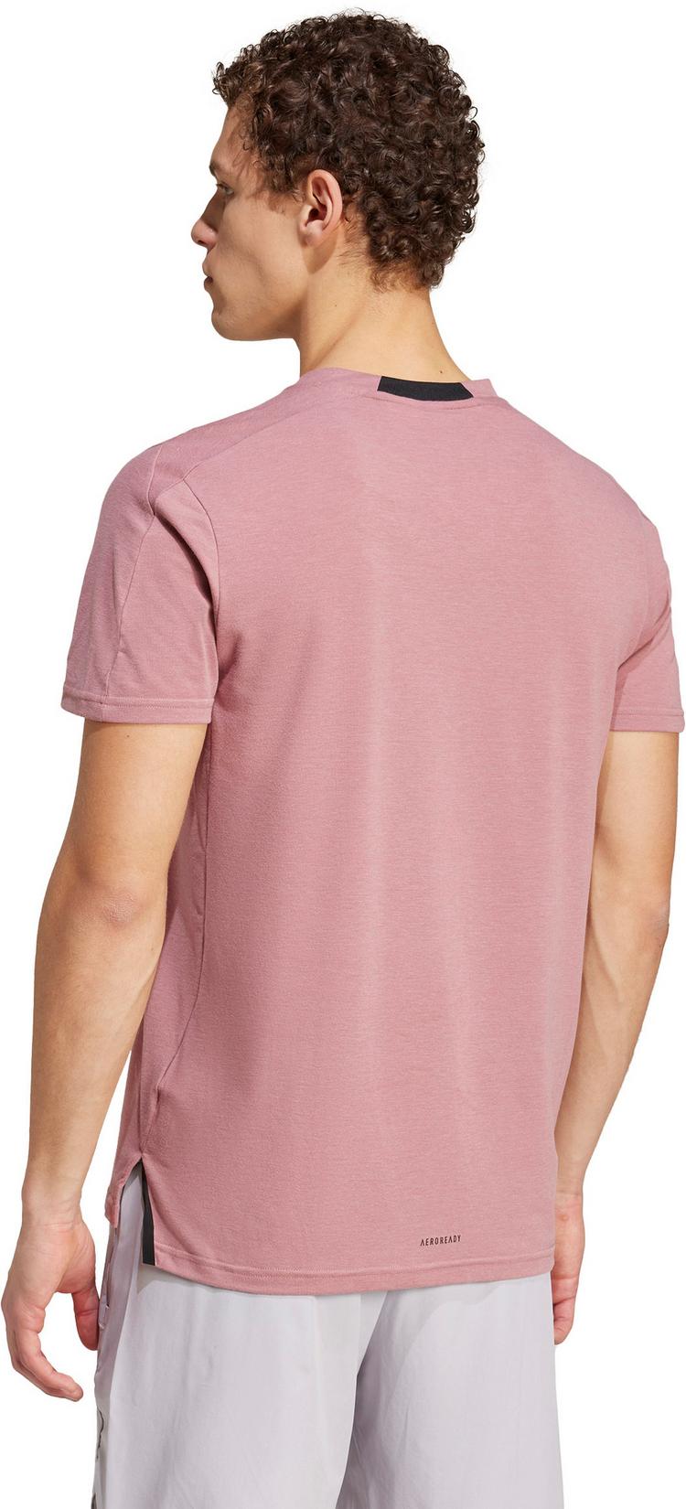 adidas adidas D4T Funktionsshirt Herren - preloved crimson melange - 1 | SportScheck