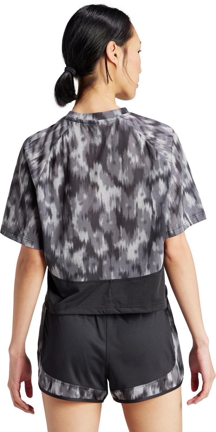 adidas adidas FLOWER Funktionsshirt Damen - black - 1 | SportScheck