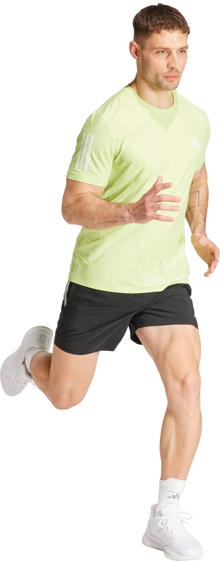 adidas adidas Own The Run Funktionsshirt Herren - pulse lime - 2 | SportScheck