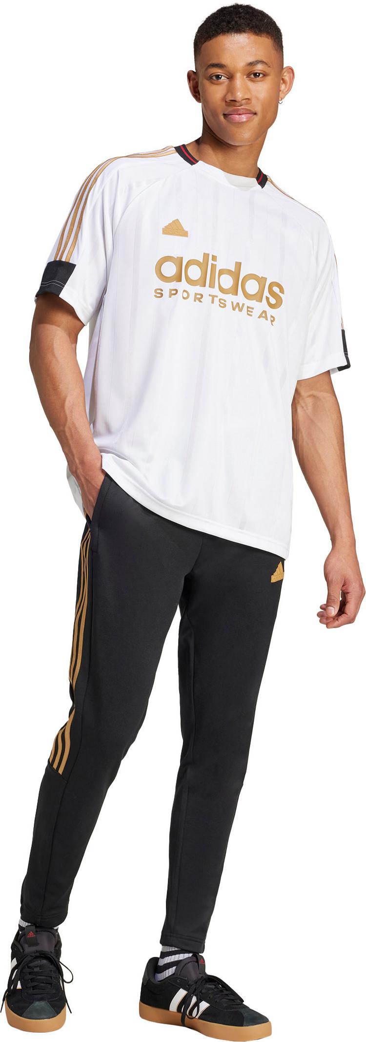 adidas adidas Tiro T-Shirt Herren - white-black-team victory red-st tan - 2 | SportScheck