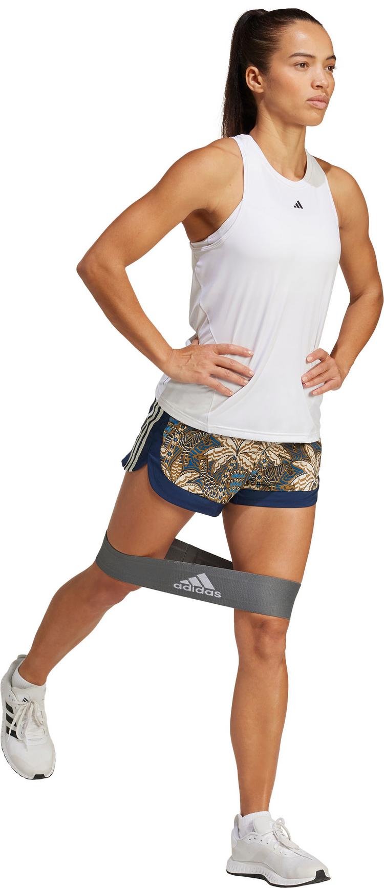 adidas adidas FARM Funktionsshorts Damen - crystal sand-bronze strata-focus blue - 2 | SportScheck