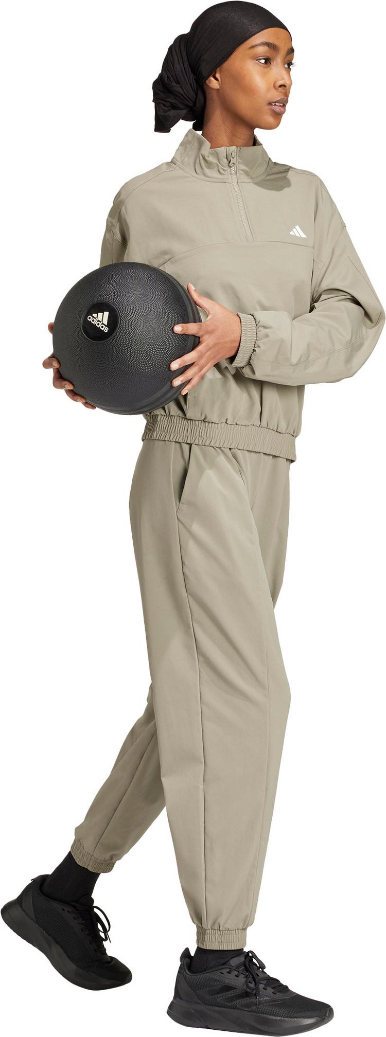 adidas adidas Training-Essentials Funktionssweatshirt Damen - silver pebble - 2 | SportScheck