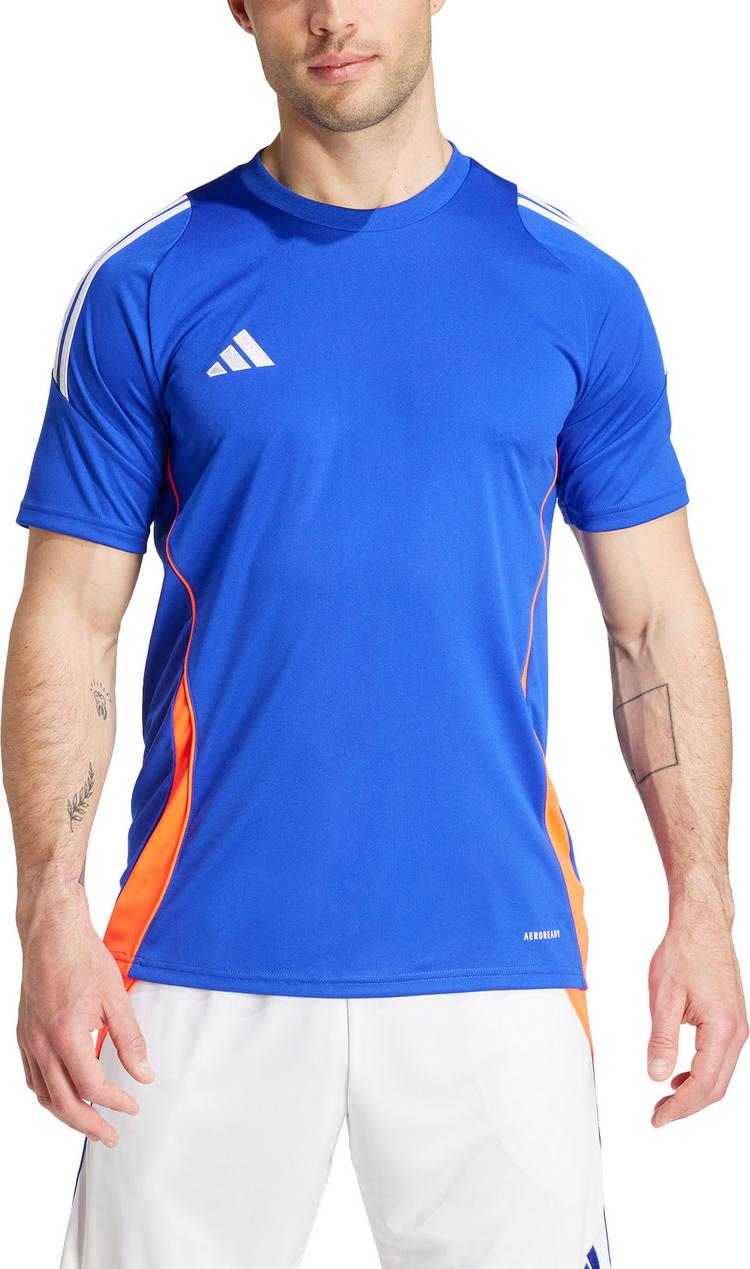 adidas adidas Tiro24 Funktionsshirt Herren - lucid blue-white-app solar red - 3 | SportScheck