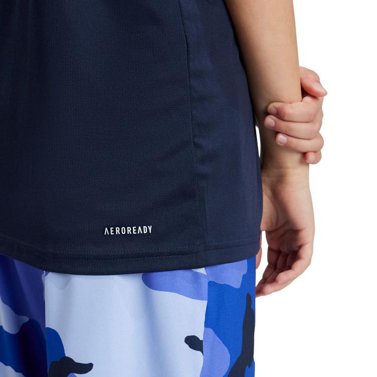 adidas adidas TRAIN ESSENTIALS 3 STRIPES Funktionsshirt Kinder - legend ink - 3 | SportScheck