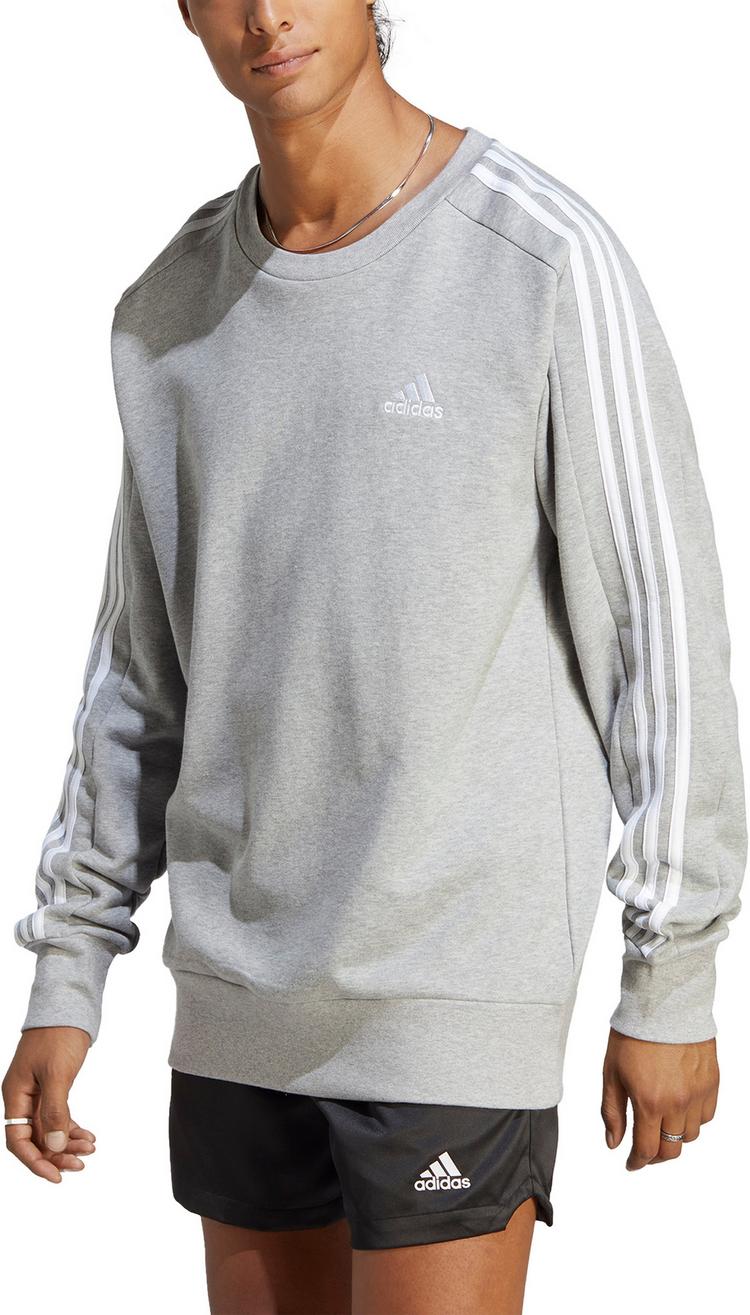 adidas adidas 3Streifen Sweatshirt Herren - medium grey heather - 3 | SportScheck