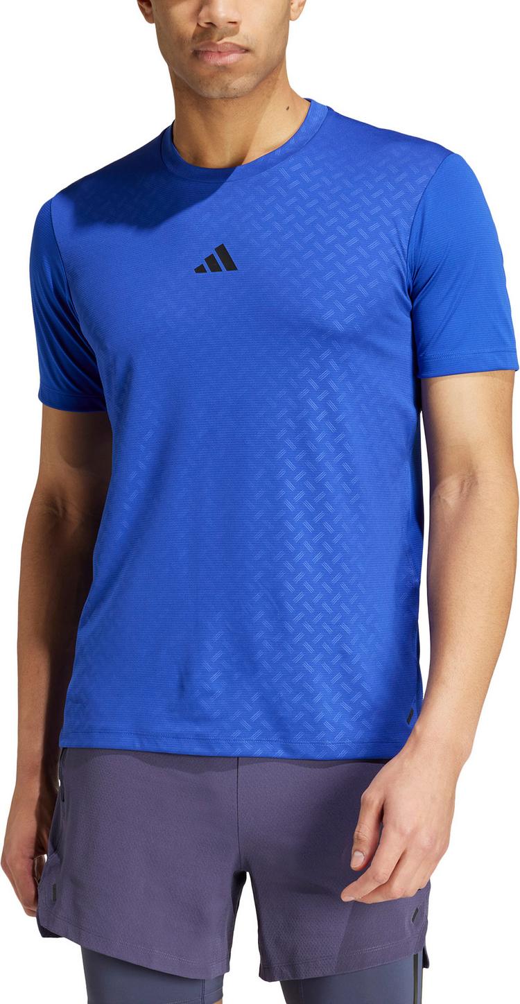 adidas adidas Power Funktionsshirt Herren - semi lucid blue - 3 | SportScheck