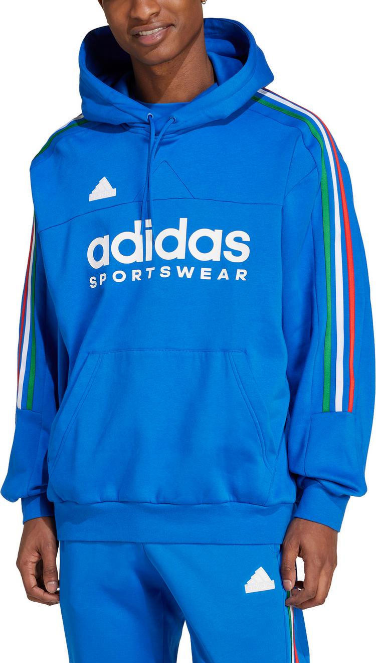 adidas adidas Tiro Hoodie Herren - blue-green-white-red - 3 | SportScheck