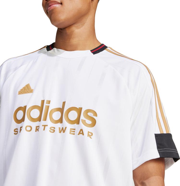 adidas adidas Tiro T-Shirt Herren - white-black-team victory red-st tan - 4 | SportScheck