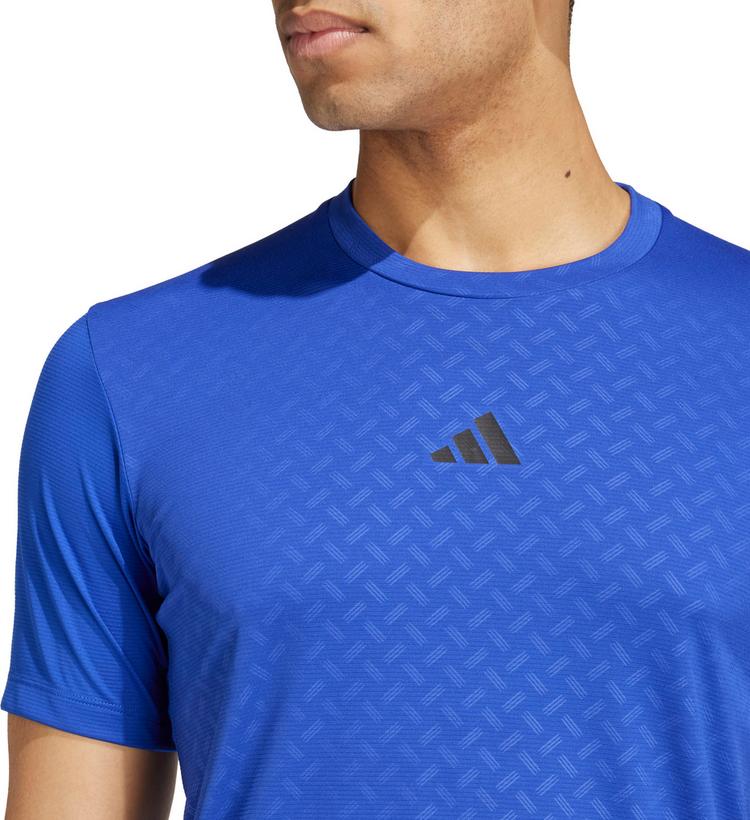 adidas adidas Power Funktionsshirt Herren - semi lucid blue - 5 | SportScheck