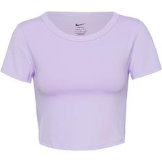 Nike One Fitted Dri-FIT Croptop Damen lilac bloom-black