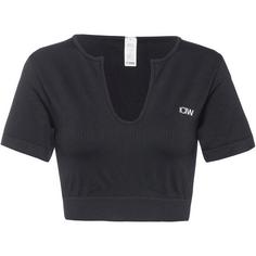 ICANIWILL Define Croptop Damen black