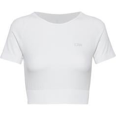 ICANIWILL Define Croptop Damen white