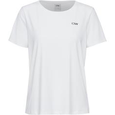 ICANIWILL Training Funktionsshirt Damen white