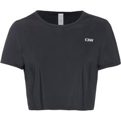 ICANIWILL Training Croptop Damen black