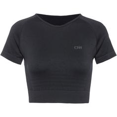 ICANIWILL Define Croptop Damen black-black