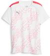PUMA teamLIGA Funktionsshirt Kinder - puma white-fire orchid