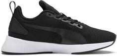 Rückansicht von PUMA Flyer Runner Laufschuhe Kinder puma black-puma white