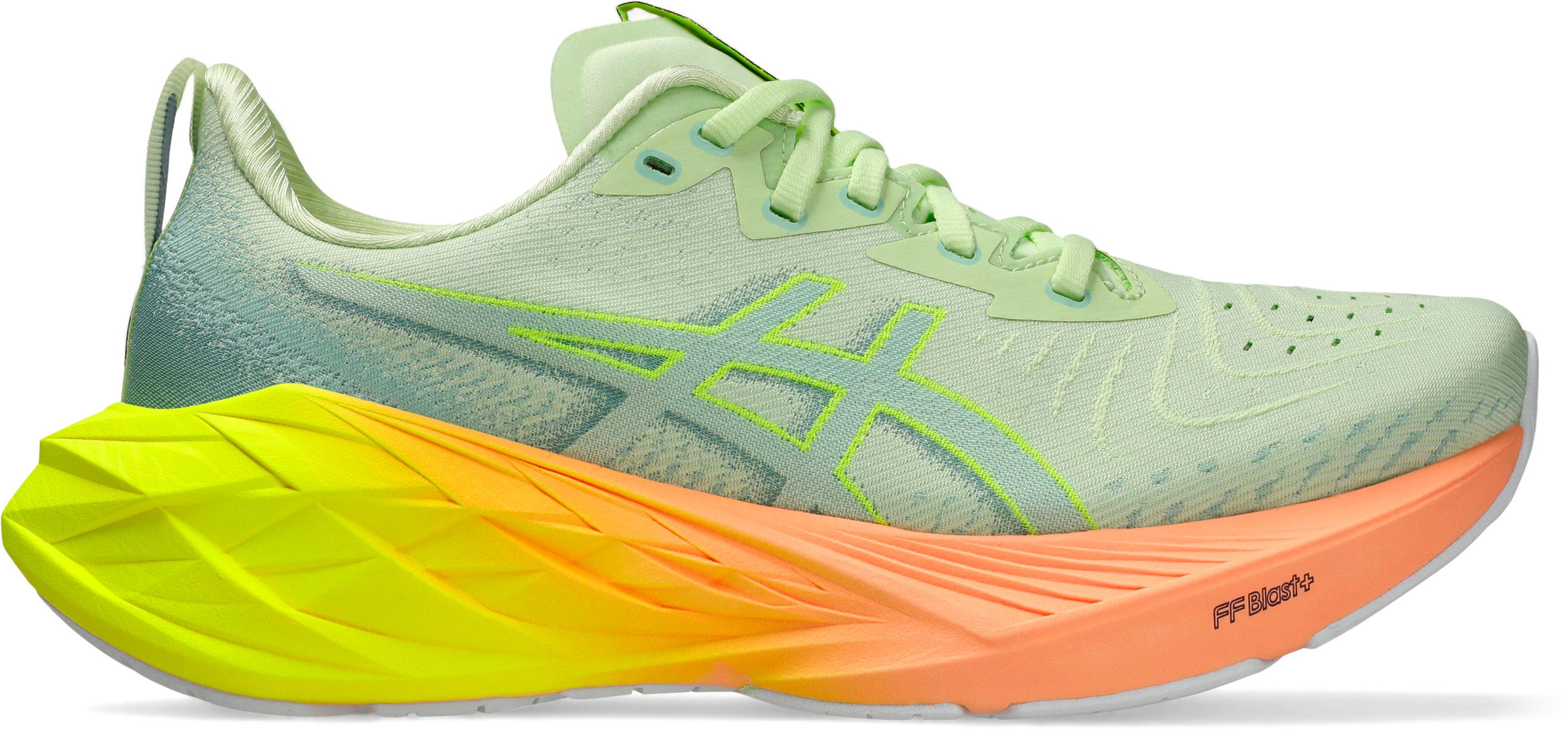 ASICS NOVABLAST 4 PARIS Laufschuhe Damen cool matcha safety yellow im Online Shop von SportScheck kaufen