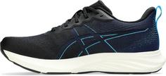 Rückansicht von ASICS DYNABLAST 4 Laufschuhe Herren black-blue expanse