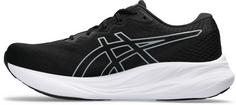 Rückansicht von ASICS GEL-PULSE 15 Laufschuhe Herren black-sheet rock