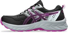 Rückansicht von ASICS GEL-VENTURE 9 Trailrunning Schuhe Damen black-bold magenta