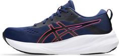 Rückansicht von ASICS GEL-FLUX 8 Laufschuhe Damen blue expanse-pink glo