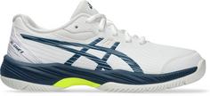 ASICS GEL-GAME 9 GS Tennisschuhe Kinder white-mako blue