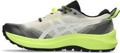 Rückansicht von ASICS GEL-TRABUCO 12 Trailrunning Schuhe Herren oatmeal-white