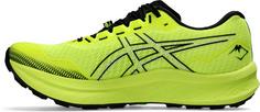 Rückansicht von ASICS FUJI SPEED 3 Trailrunning Schuhe Herren safety yellow-black