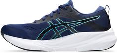 Rückansicht von ASICS GEL-FLUX 8 Laufschuhe Herren blue expanse-digital aqua