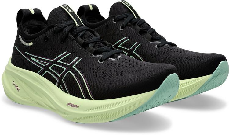 ASICS ASICS GEL-NIMBUS 26 Laufschuhe Damen - black-cool matcha - 4 | SportScheck