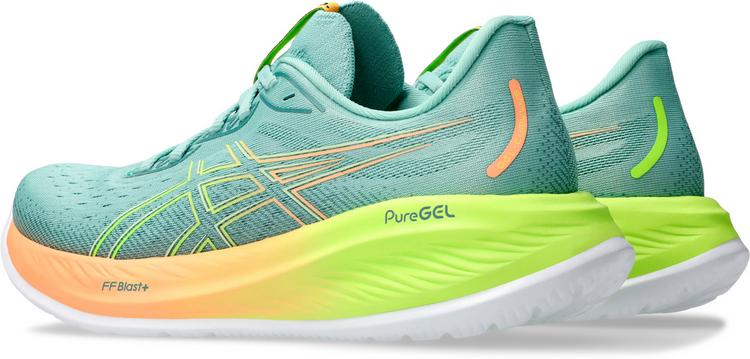 ASICS ASICS GEL-CUMULUS 26 PARIS Laufschuhe Damen - light celadon-safety yellow - 3 | SportScheck