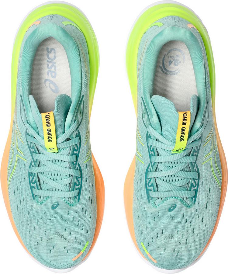 ASICS ASICS GEL-CUMULUS 26 PARIS Laufschuhe Damen - light celadon-safety yellow - 0 | SportScheck