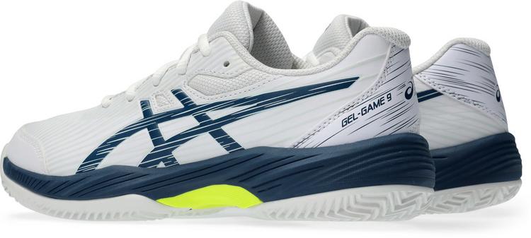 ASICS ASICS GEL-GAME 9 GS CLAY Tennisschuhe Kinder - white-mako blue - 3 | SportScheck