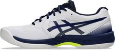 Rückansicht von ASICS GEL-COURT 3 Hallenschuhe Herren white-blue expanse