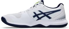 Rückansicht von ASICS GEL-TACTIC 12 Hallenschuhe Herren white-blue expanse