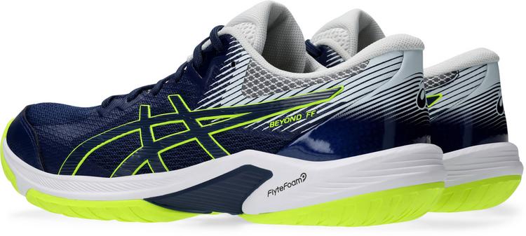 ASICS ASICS BEYOND FF Hallenschuhe Herren - blue expanse-safety yellow - 3 | SportScheck