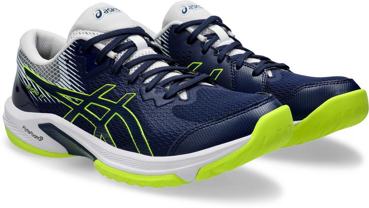 ASICS ASICS BEYOND FF Hallenschuhe Herren - blue expanse-safety yellow - 4 | SportScheck