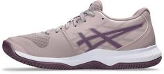 Rückansicht von ASICS GEL-TACTIC 12 Hallenschuhe Damen watershed rose-white