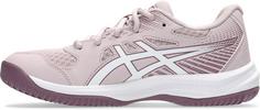 Rückansicht von ASICS UPCOURT 6 GS Hallenschuhe Kinder watershed rose-white